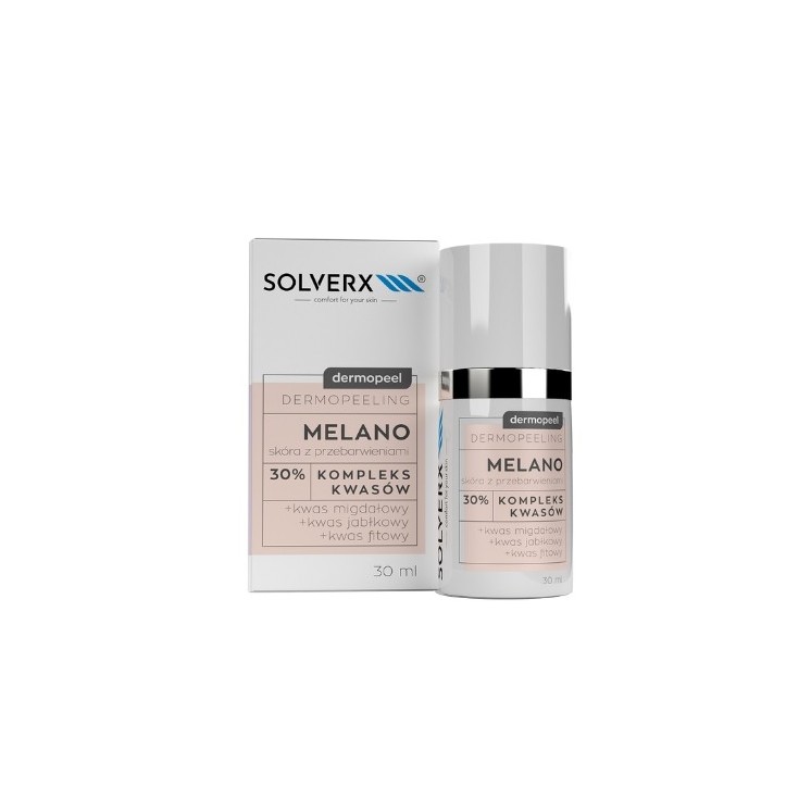 Peeling для обличчя Solverx Dermopeel 30% мигдальна кислота 30 мл