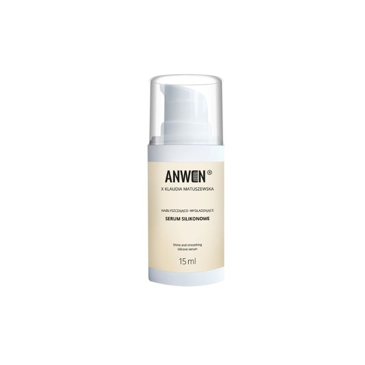 Anwen x Klaudia Matuszewska nabłyszczająco-wygładzające Serum silikonowe do włosów 15 ml