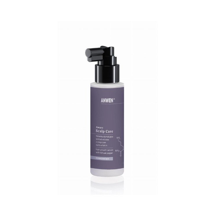 Anwen Aware Scalp Care rozgrzewająca Wcierka z pieprzem syczuańskim 100 ml