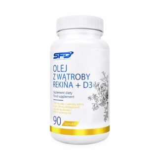 SFD Shark Liver Oil + D3 90 капсул