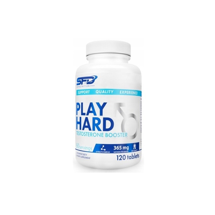 SFD Play Hard Testosterone Booster 120 tabletek