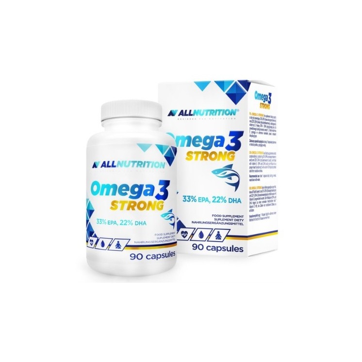 AllNutrition Omega 3 Strong 90 kapsułek