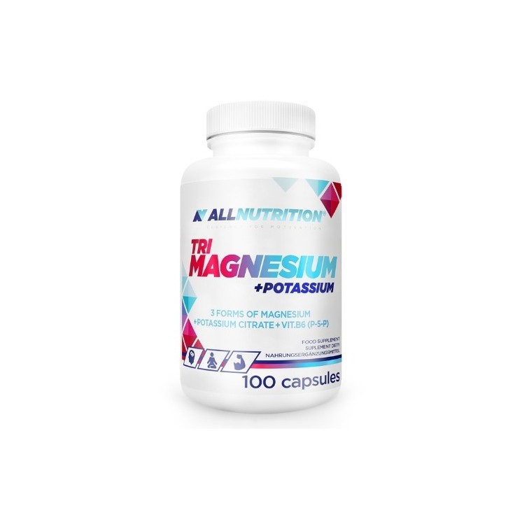 AllNutrition Tri Magnesium + Potassium 100 kapsułek