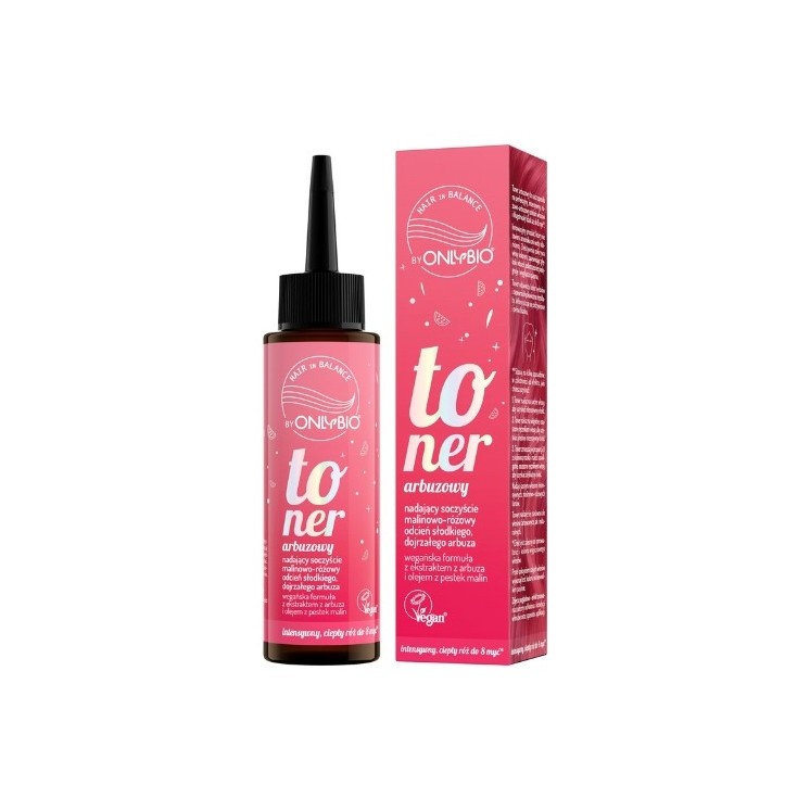 OnlyBio Hair in Balance Toner do włosów Arbuzowy 100 ml 