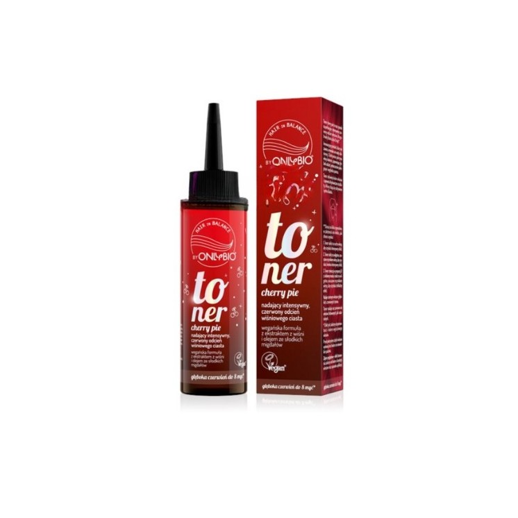 OnlyBio Hair in Balance Toner do włosów Cherry Pie 100 ml 