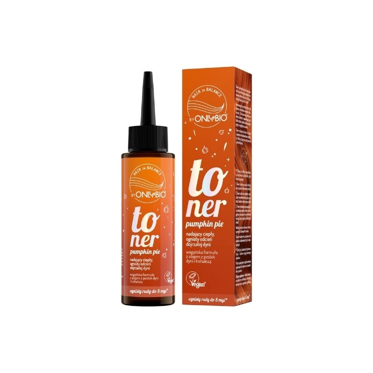 OnlyBio Hair in Balance Toner do włosów Pumpkin Pie 100 ml 