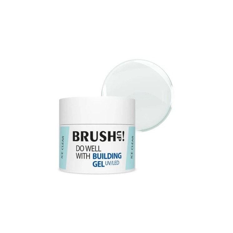 BrushUp! Do Well with Building Gel Żel budujący Ice Clear 12 g