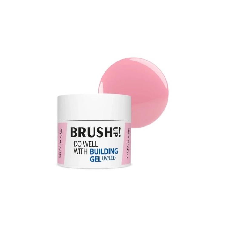 BrushUp! Do Well with Building Gel Żel budujący Cozy in Pink 12 g