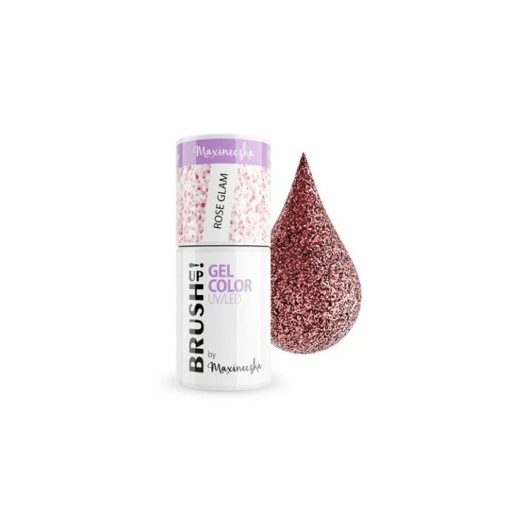BrushUp! by Maxineczka Lakier hybrydowy Rose Glam 5 g