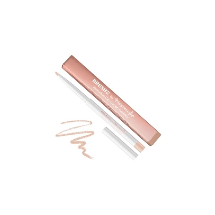 BrushUp! by Maxineczka Гелевий олівець для очей Waterline /01/ Peach Beige 0,28 г