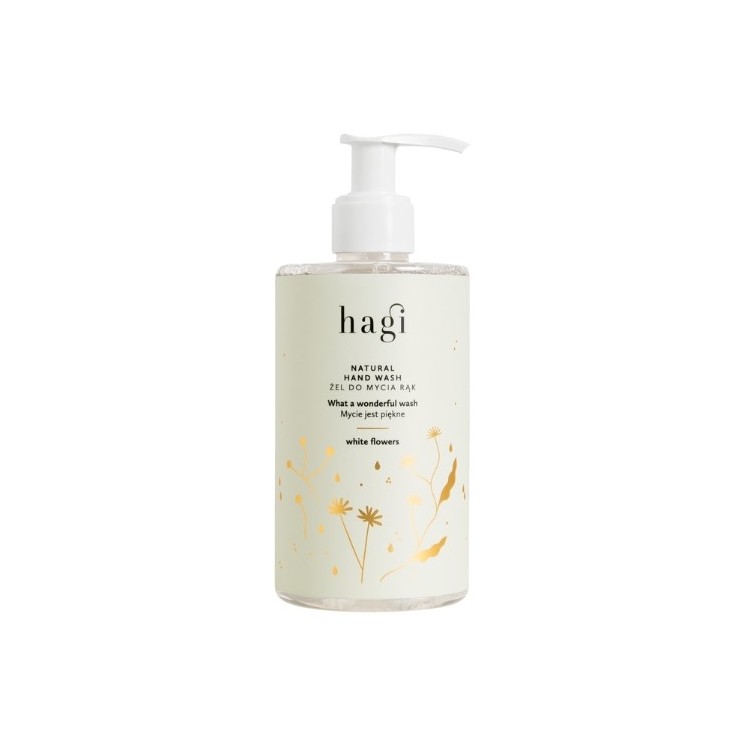 Hagi Mycie jest piękne naturalny Żel do mycia rąk Białe kwiaty 300 ml