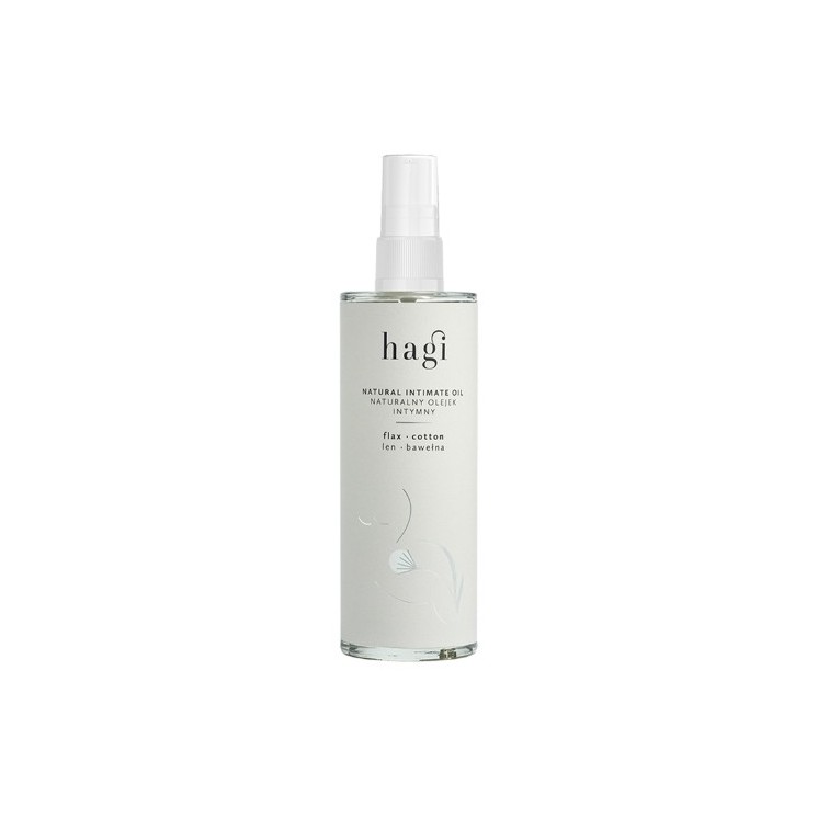 Hagi naturalny Olejek do higieny intymnej Len i Bawełna 100 ml