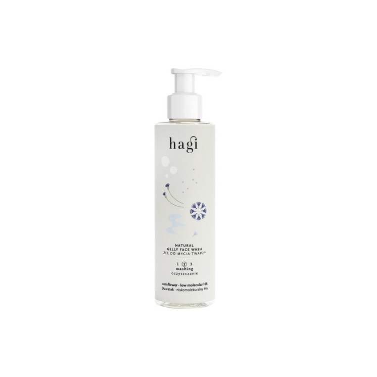 Hagi naturalny Żel do mycia twarzy Bławatek 200 ml