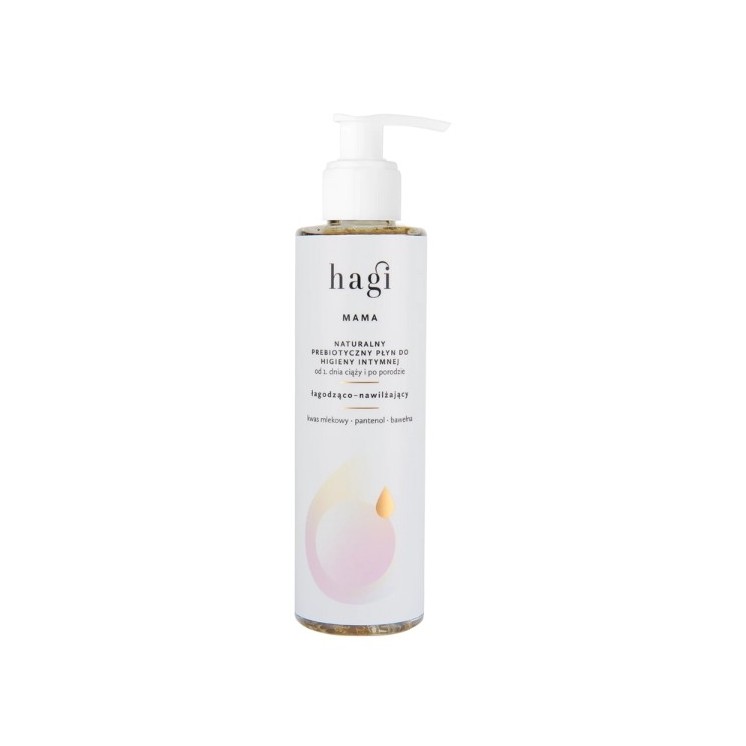 Hagi Mama naturalny prebiotyczny Płyn do higieny intymnej od 1 dnia ciąży i po porodzie 200 ml