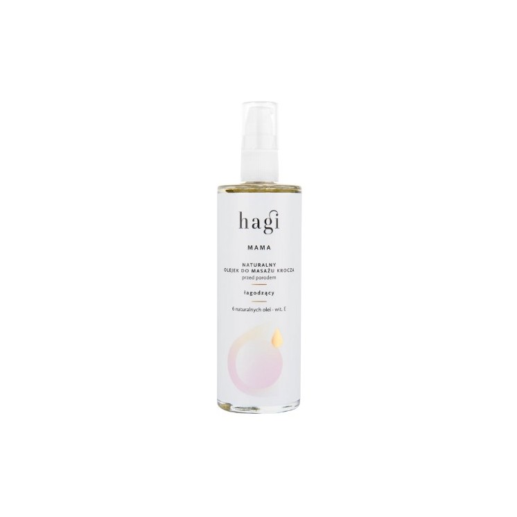 Hagi Mama naturalny Olejek do masażu krocza przed porodem 100 ml