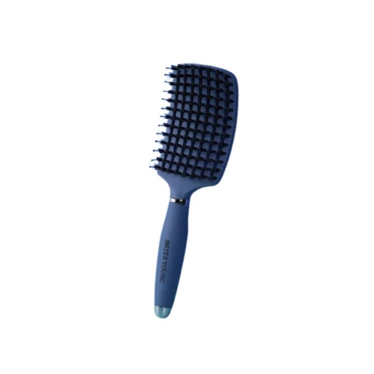 Sister Young Ovia Boar Bristle Hairbrush Blue 1 шт
