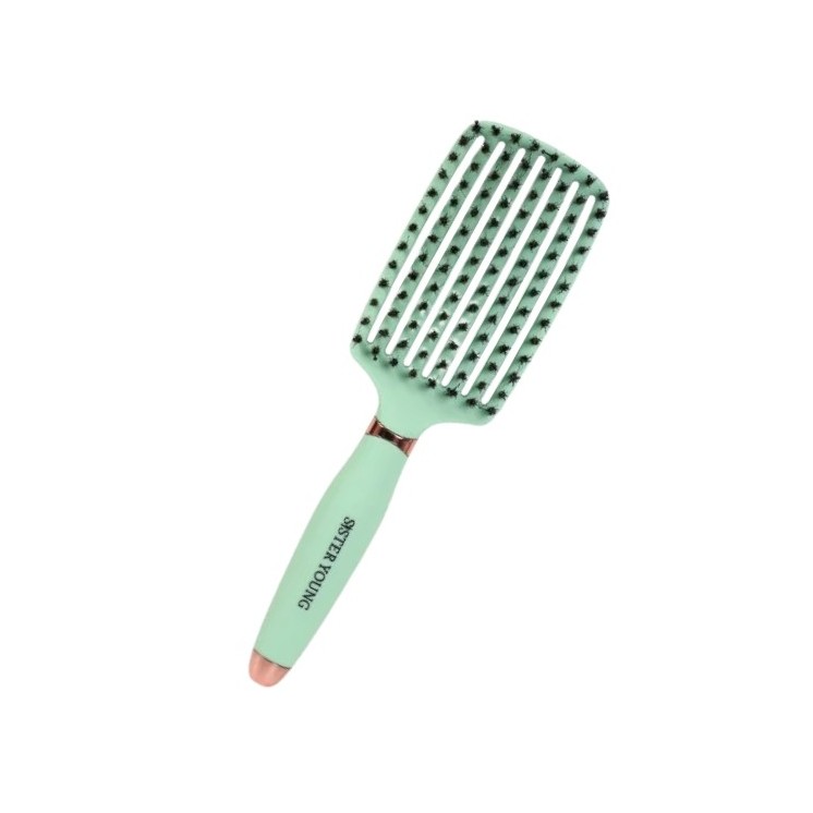 Sister Young Ovia Szczotka do włosów z włosiem dzika Fresh Mint 1 sztuka