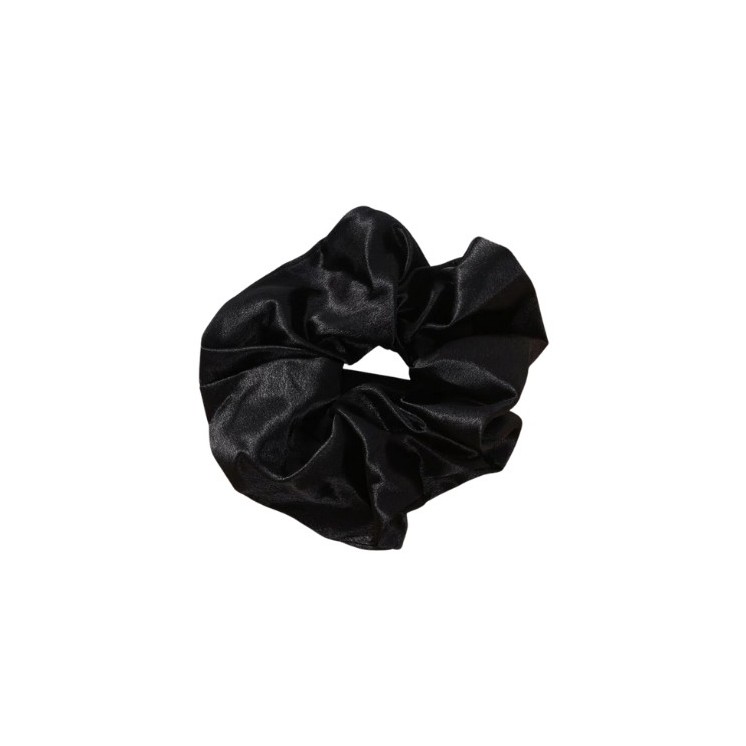 Sister Young Lilu satynowa Gumka do włosów Scrunchie Black 1 sztuka