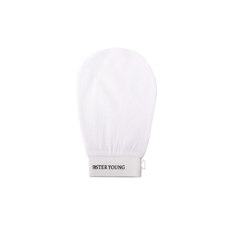Sister Young Nova Body Exfoliating Glove White 1 шт.