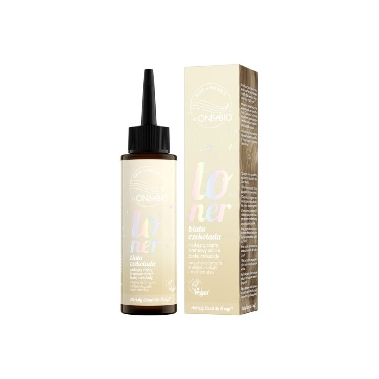 OnlyBio Hair in Balance Toner do włosów Biala Czekolada 100 ml