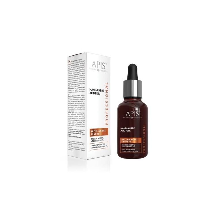 Apis Retin-Ambre Synergy Mand-Ambré Acid Peel Mandelsäure 15 % & Bernsteinsäure 2% 30 ml