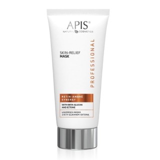 Apis Retin-Ambre Synergy łagodząca Maska do twarzy z Beta-glukanem i ektoiną 200 ml Apis Retin-Ambre Synergy łagodząca Maska do twarzy z Beta-glukanem i ektoiną 200 ml