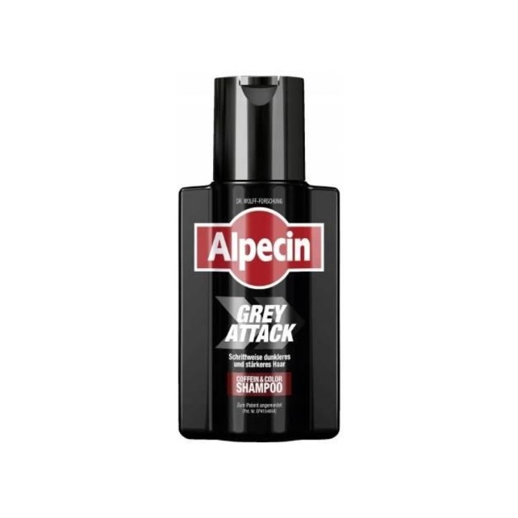 Alpecin Grey Attack koloryzujący Szampon do włosów siwych 200 ml