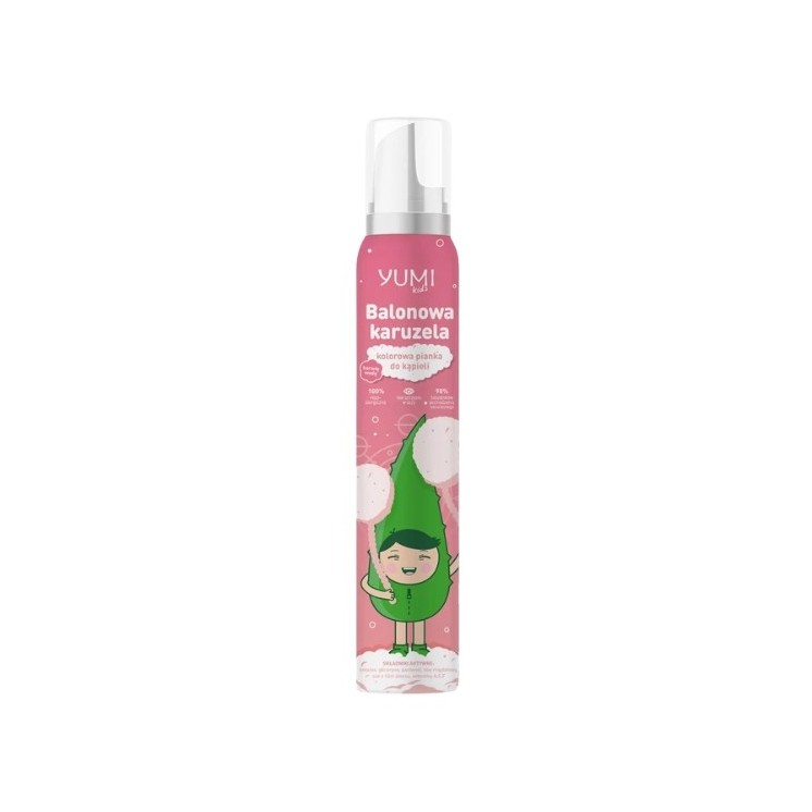 Yumi Kids Ballonkarussell Farbbadeschaum 250 ml