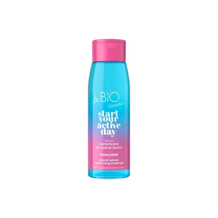 BeBio Cosmetics Naturalny izotoniczny żel pod prysznic Start Your Active Day NAWILŻENIE 400 ml