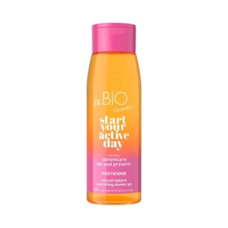 BeBio Cosmetics Natürliches isotonisches Duschgel Start Your Active Day NOURISHMENT 400 ml
