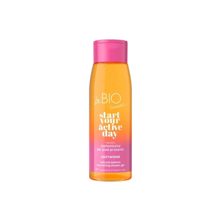 BeBio Cosmetics Naturalny izotoniczny żel pod prysznic Start Your Active Day ODŻYWIENIE 400 ml