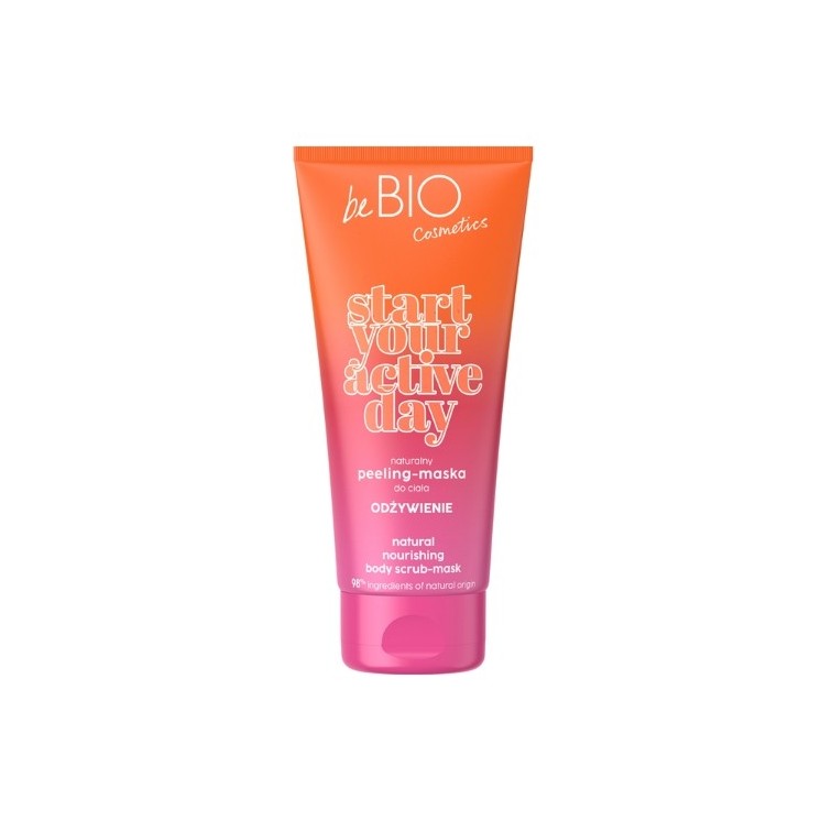 BeBio Cosmetics Naturalny peeling-maska do ciała Start Your Active Day ODŻYWIENIE 200 ml