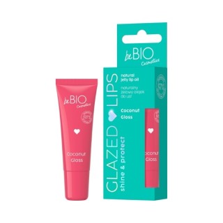 BeBio Cosmetics GLAZED LIPS Natürliches Gel-Lippenöl Coconut 10 ml