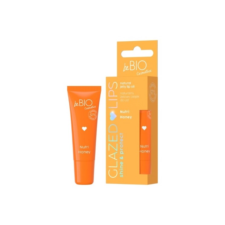BeBio Cosmetics GLAZED LIPS Natürliches Gel-Lippenöl Nutri- honey 10 ml