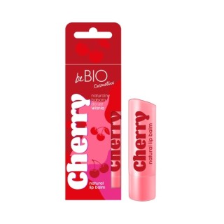 BeBio Cosmetics Natürlicher feuchtigkeitsspendender Kirsch-Lippenbalsam 5