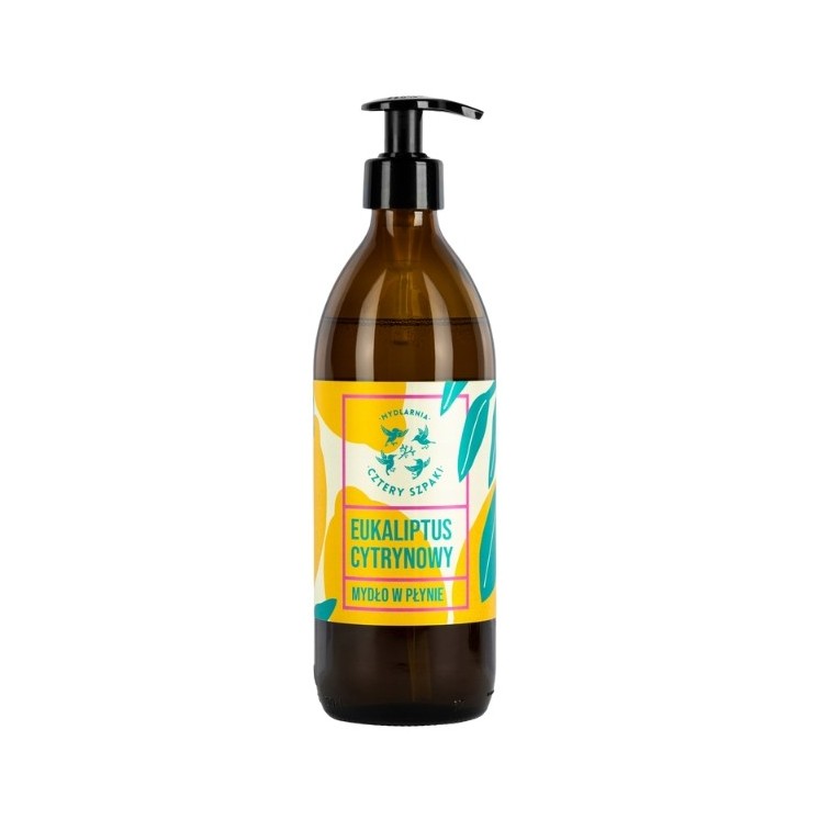 Mydlarnia Cztery Szpaki Mydło w płynie Eukaliptus Cytrynowy 500 ml