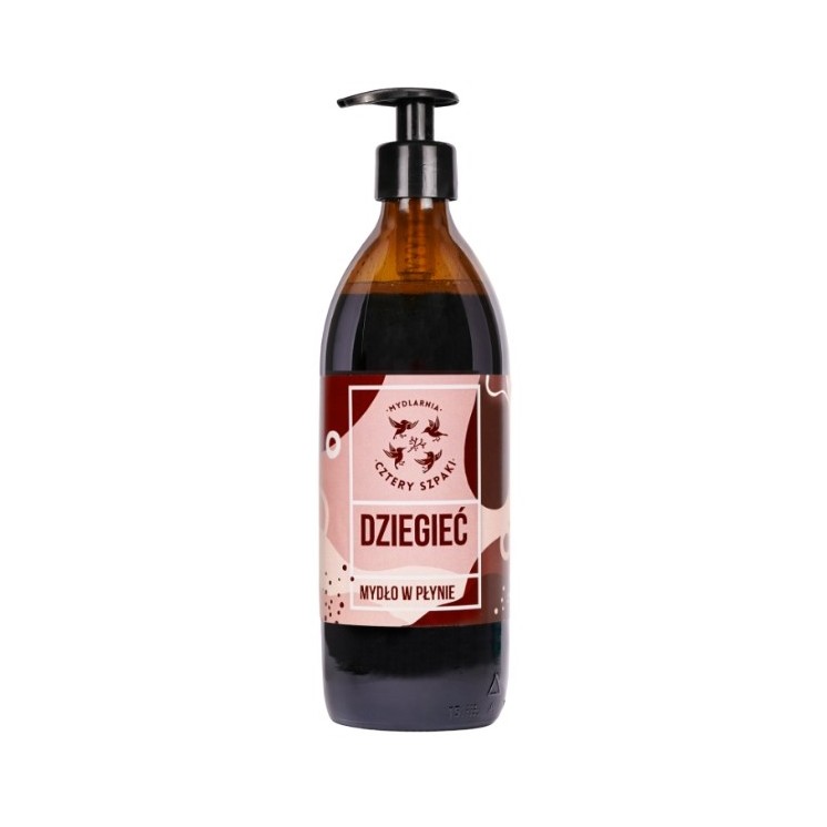 Mydlarnia Cztery Szpaki Mydło w płynie Dziegieć 500 ml