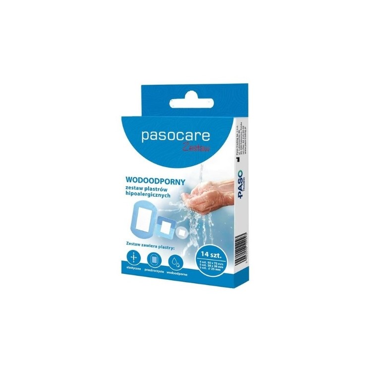 Pasocare Set of 14 hypoallergenic w plasters