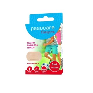 Pasocare elastic Knie- i Ellenbogenpflaster 5 Stück