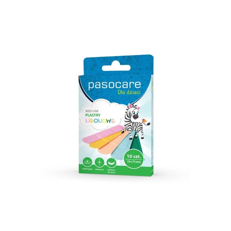 Pasocare Kids неонові патчі для дітей 10 шт