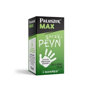 Kosmed Paluszek Max bittere Flüssigkeit gegen Nägelkauen und gewohnheitsmäßiges Daumenlutschen 10 ml