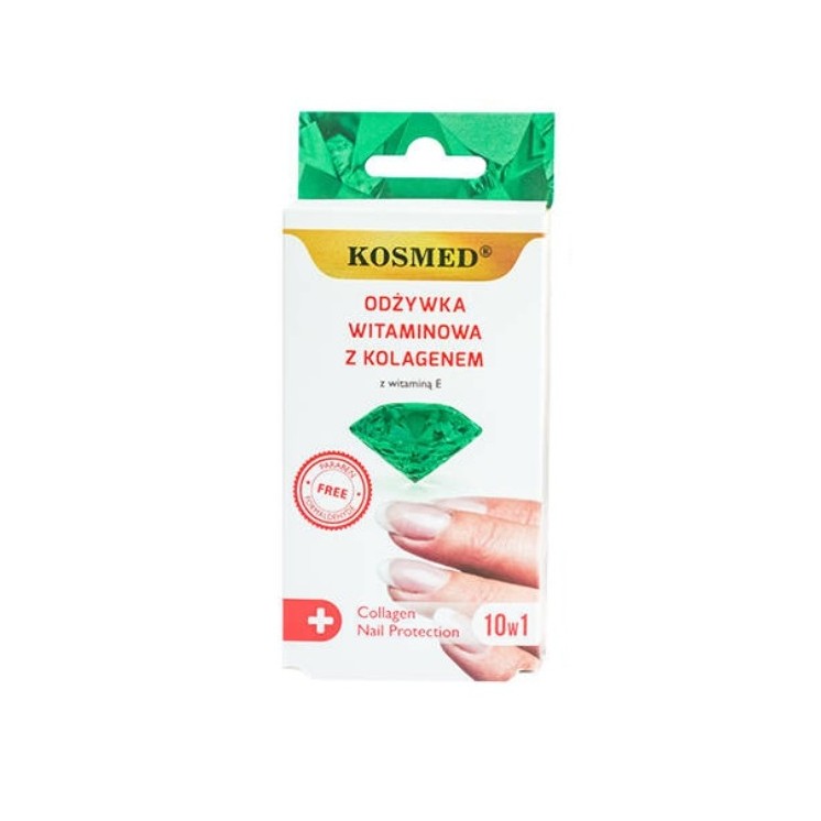 Kosmed Nail Conditioner Vitamin with Collagen 10 in 1 10 ml