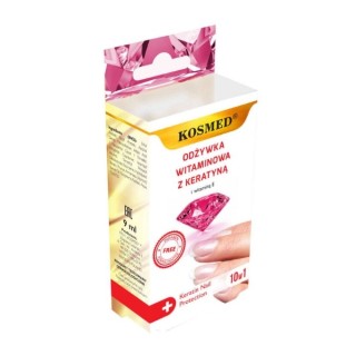 Kosmed Stärkender Nagel-Conditioner Vitamine + Keratin 10in1 10ml