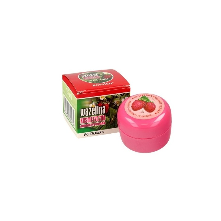 Kosmed Cosmetic Vaseline Erdbeere 15 ml