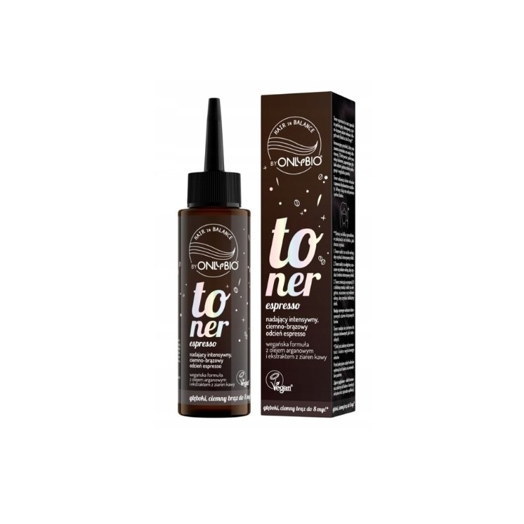 OnlyBio Hair in Balance Toner do włosów Espresso 100 ml