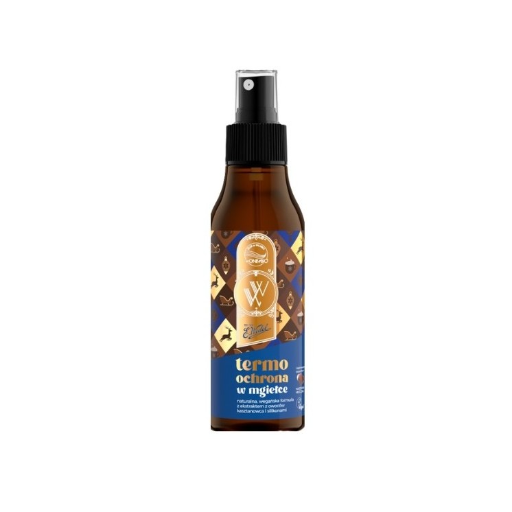 OnlyBio x Wedel Hair in Balance Termoochrona w mgiełce do włosów Nadziana mleczna 150 ml