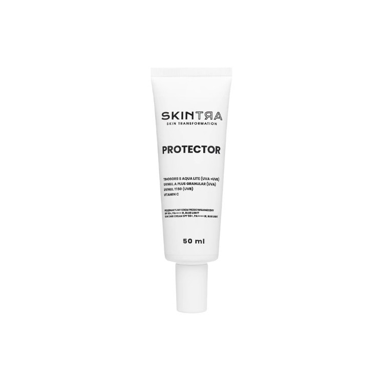 SkinTra Protector Krem przeciwsłoneczny do twarzy SPF 50+ Światło niebieskie 50ml
