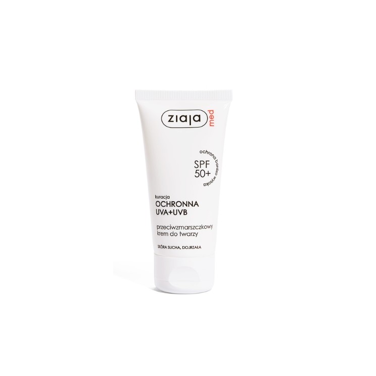 Ziaja Med Protective treatment Anti-wrinkle face cream for dry skin SPF50 + 50 ml