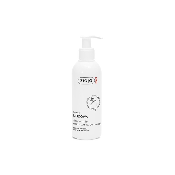 Ziaja Med Lipid treatment Cleansing face gel for atopic/allergic skin 200 ml