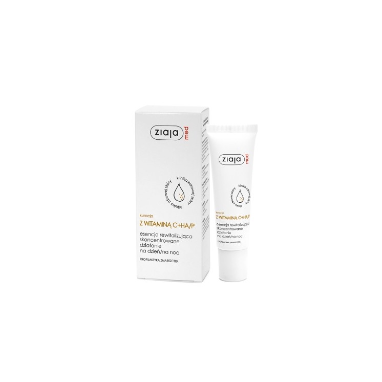 Ziaja Med Treatment з вітаміном С Ревіталізуюча есенція для обличчя 30 мл